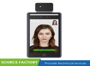 Quality Wall Mounted Thermal Face Temperature Scanner 0.5-1.5m Measuring Distance wholesale