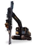 Crawler Excavator Rock Drill Attachment Color Customized OEM Available