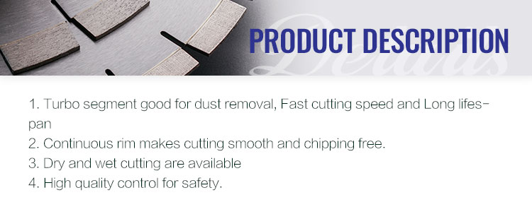 140 Teeths Silent Mesh Diamond Circular Saw Blade for Ceramic/Porcelain/Dekton Cutting