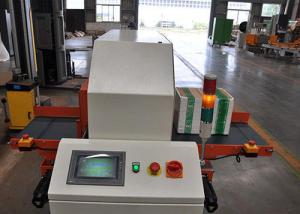 Quality BOOP Tape Industrial Plastic Wrapping Machine Front And Behind Is Belt Conveyor Lines wholesale