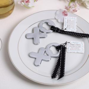 Quality Hugs &amp; Kisses from Mr. &amp; Mrs. Wedding Bottle Openers wholesale