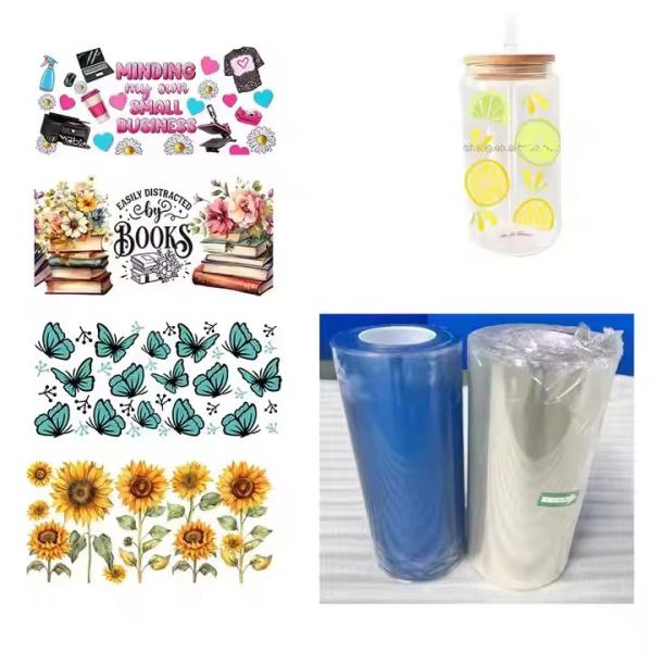Uvdtf Transfers UV Film Treated Plastic Fabric Supplier Ab UV Dtf Printer Film