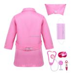 Eco Friendly OEM Service Kids Doctor Costume Kids Cosplay Lab Coat