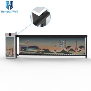 Quality LED Light Advertising Barriers 200W Automatic Parking 4m Arm Length wholesale