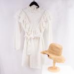 Breathable Heavy embroidery 70 Organic Cotton Dress