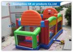 Outdoor Childrens Bouncy Castle Court , Inflatable Sports Arena Trampoline