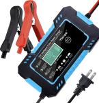 12V 24V AGM GEL Battery Intelligent Pulse Repair Charger Portable