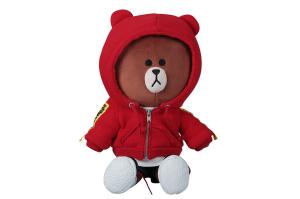 Quality Kids Cheer Huggable Grizzly Bear Soft Toy adorable For Christmas wholesale