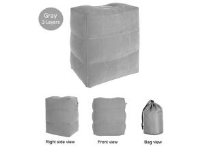 Quality Colorful Leg Support Pillow , Humanistic Design Inflatable Footrest Pillow wholesale