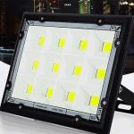 50w To 200w Ac Power Cri80 Cob Led Flood Light For Parking Lot