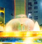 Stainless Steel 2 Layers Trumpet Water Fountain Spray Heads