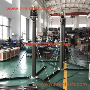 Quality lockable pneumatic telescopic mast/ antenna mast/ telescoping masts/ 3m to 30m height/ 400kg payloads wholesale