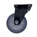 75mm Swivel Plate No Noise TPR Tread Heavy Duty Industrial Caster Wheel