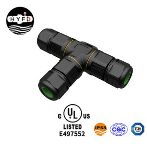 Quality UL Certificate 3 Way PA66 Waterproof Screw Connector wholesale