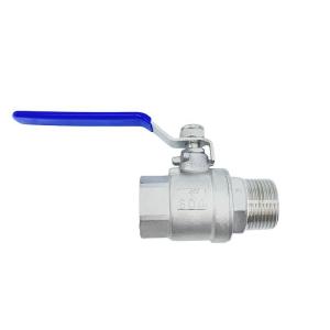 Quality ISO 9001 Standard 304 316 Stainless Steel 2PC Floating Ball Valve for Performance wholesale