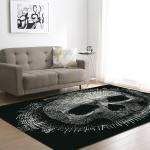 Skull Head Living Room Carpet Bedroom Dining Room Floor Mat Living Room Floor