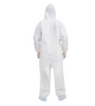 Safety Non Sterile Disposable Protective Coverall 65gsm