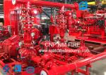 Centrifugal Skid Mounted Fire Pump Single Stage For Pipelines Bureaus