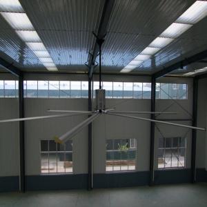 Quality 16ft 20ft HVLS Air Cooling Ceiling Fan 1.1kw For Livestock Poultry Farm wholesale