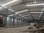 Construction Q235B Steel Frame Structure With Alu. Glass Window