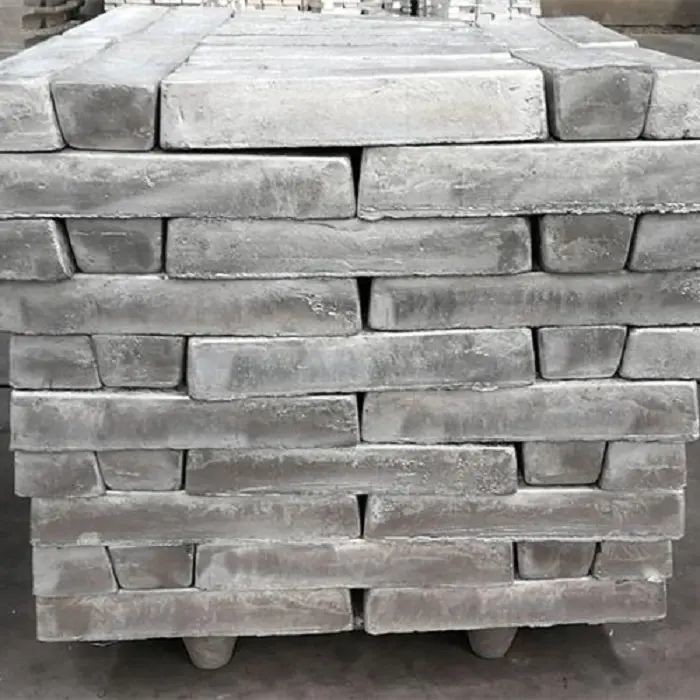 High Boiling Point Bright Silver Magnesium Ingot For Photographic Equipment