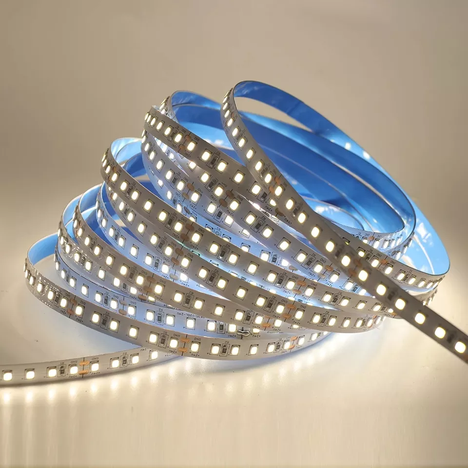 120LEDs 6000K 10w 12V SDCM 3 LED Strip with CE ROHS Certificate COB LED Flexible Strip