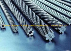 Quality 1000M Fiber Core Electro Galvanized Steel Wire Rope wholesale