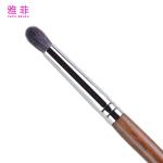 TOUCH UP 27 Custom Logo Animal Hair Copper Ferrule Wooden Handle Blending