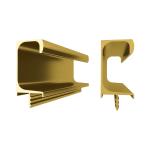 Silver/Gold/Black Anodized Aluminum Kitchen Wardrobe Profiles / Building