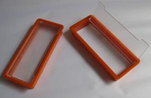 Quality office table desktop orange plastic power wire box,#P6 wholesale
