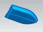 2.3m Boat Mould Oxidation Resistance No Leakage 2.5 To 3mm