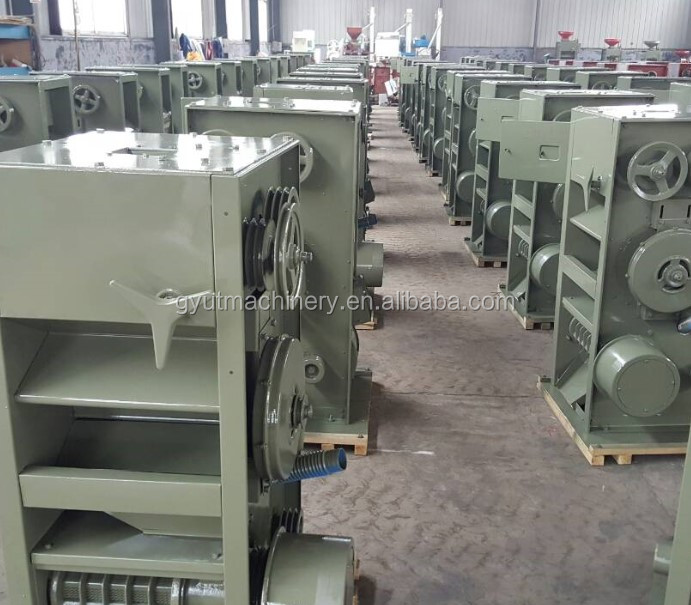 Compact White Rice Processing Rubber Rollers Rice Milling Machine with 220V/380V Voltage