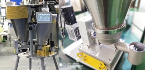 Feeding Powdery Material Screw Powder Feeder Twin Screw Structure ISO Standard