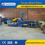Aluminum scrap metal balers