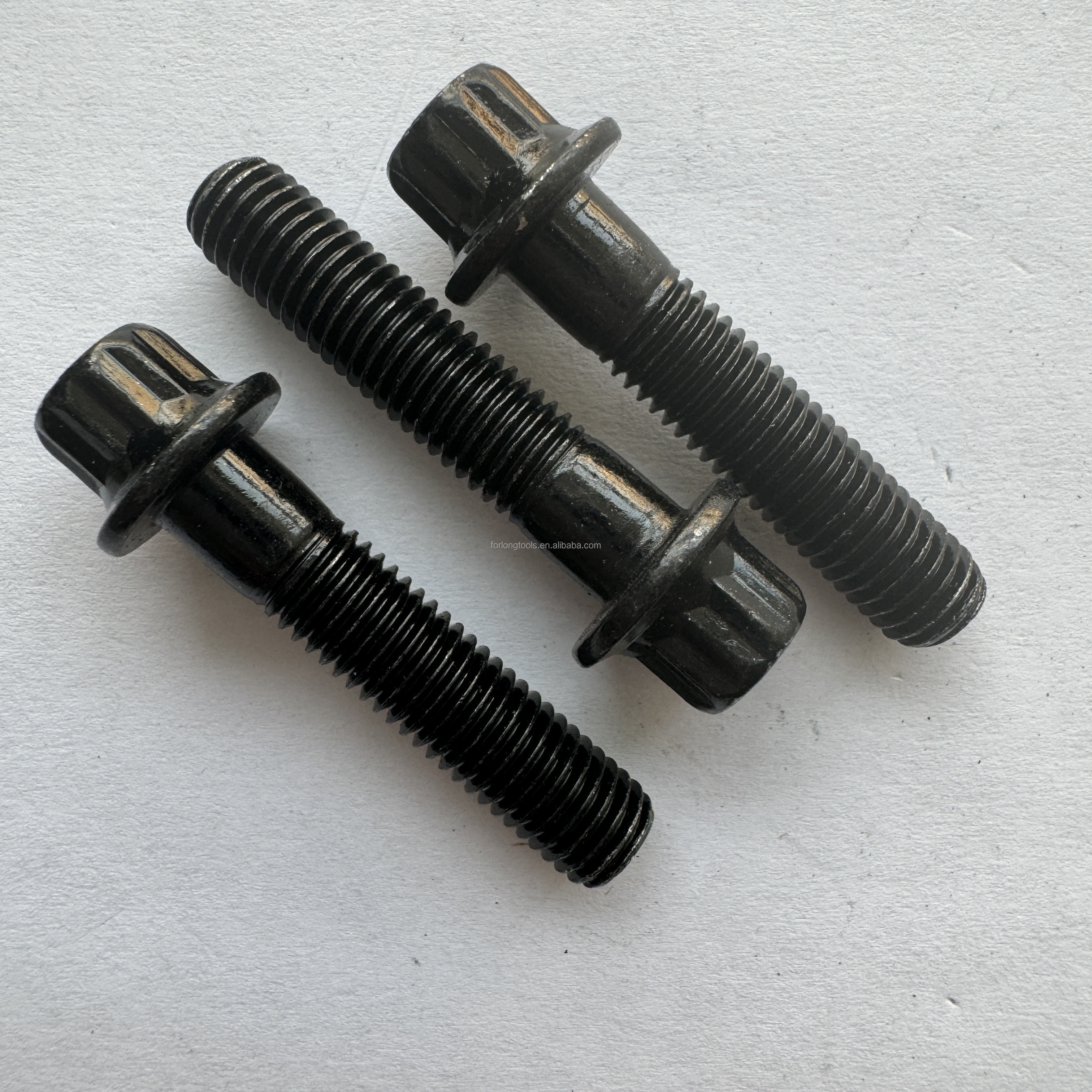 Exceptional Durability Universal RS/ RX Split Rim Kits M7 x 32 Bolt and Nut with Black Titanium Flange Bolt