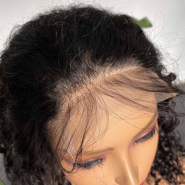 10 inch Transparent 4X4 Lace Closure Wig Short Body Wave Wig Human Hair