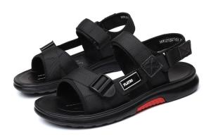 Quality Lightweight Summer Hiking Sandals , Black Waterproof Hiking Sandals wholesale