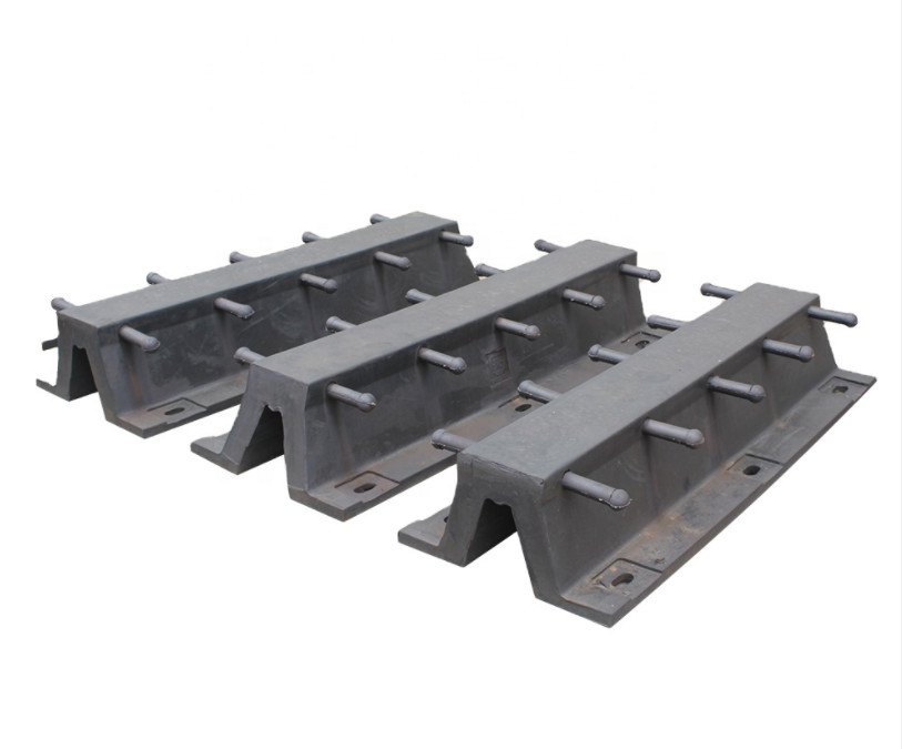 300H Boat Marine Dock Edge Rubber Ladder Fender With Steel Ladder