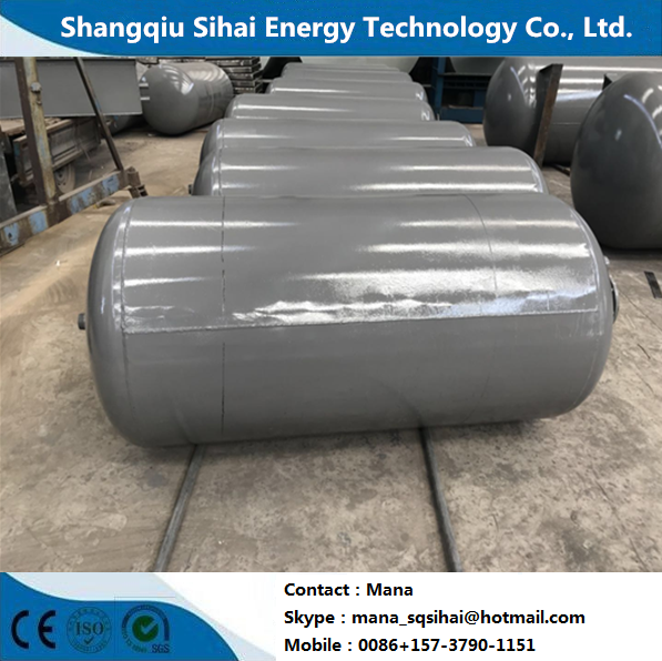 30TPD Waste Engine Oil Refining to Diesel Distillation Equipment in 150 Square Meters