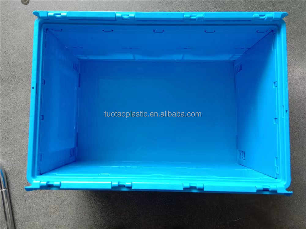 PP Material Mesh Style Collapsible Crate Box for Storage and Moving 600x400x337mm