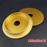 100mm Vacuum Brazed Diamond Grinding Wheel For Ceramic Tiles