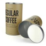 Airtight Cardboard Tube Containers , CMYK Custom Printed Paper Tubes 157gsm