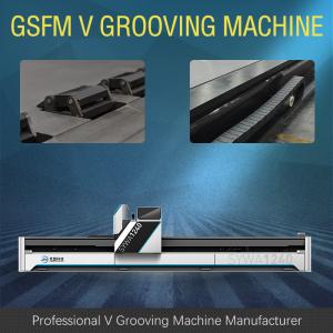 Quality Horizontal CNC V Cutting Machine V Groover Machine For Metal Curtain Wall Panels 1560 wholesale