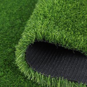 Quality Outdoor Indoor Landscape Artificial Turf , 30mm Garden Synthetic Lawn Turf wholesale