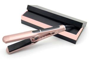 Quality MCH Professional 2 In 1 LCD Hair Straightener Infrared Flat Iron wholesale