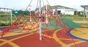 Quality Triangle Large Playground Climbing Net Polyester Combination Rope SGS Certificated wholesale