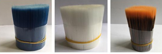 Natural Wood Handle Synthetic Filament Paint Brush For Painting