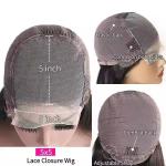 Wholesale Raw Natural Wave Human Hair Wig Bundles Human Hair 5*5 Transparent
