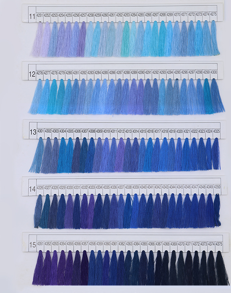 100g 3300y per Cone Polyester Sewing Thread 100% Spun Yarn 20s/3 in 1000 Colors