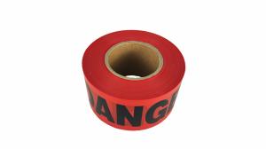 Quality Waterproof High Abrasion Resistance Barricade Safety Tape 1000ft 3in 1.6mil wholesale